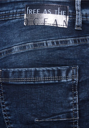 Cecil - Toronto mellanblå bootcut jeans