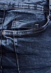 Cecil - Toronto mellanblå bootcut jeans