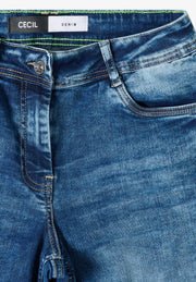Cecil - Neele vida jeans hög midja