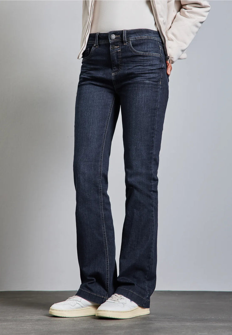 Street One - Bootcut jeans hög midja