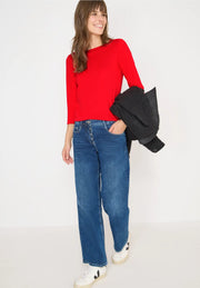 Cecil - Båtringad bastopp eko bomull