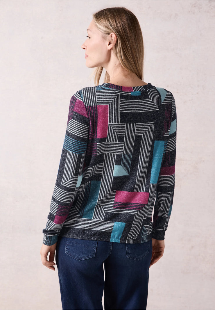 Cecil - Cosy multicolor pullover