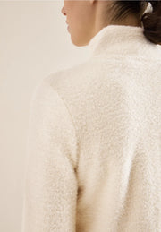 Cecil - Crèmevit fjädergarnsjacka