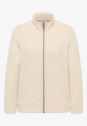 Cecil - Crèmevit fjädergarnsjacka