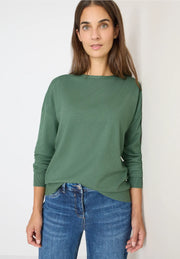 Cecil - Grön stickad tröja