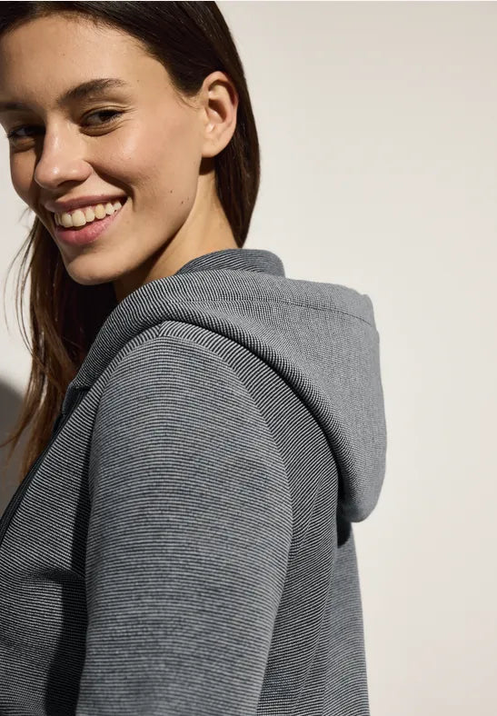 Cecil - Grön sweatshirtjacka