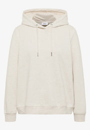 Cecil - Beige sweatshirt med huva