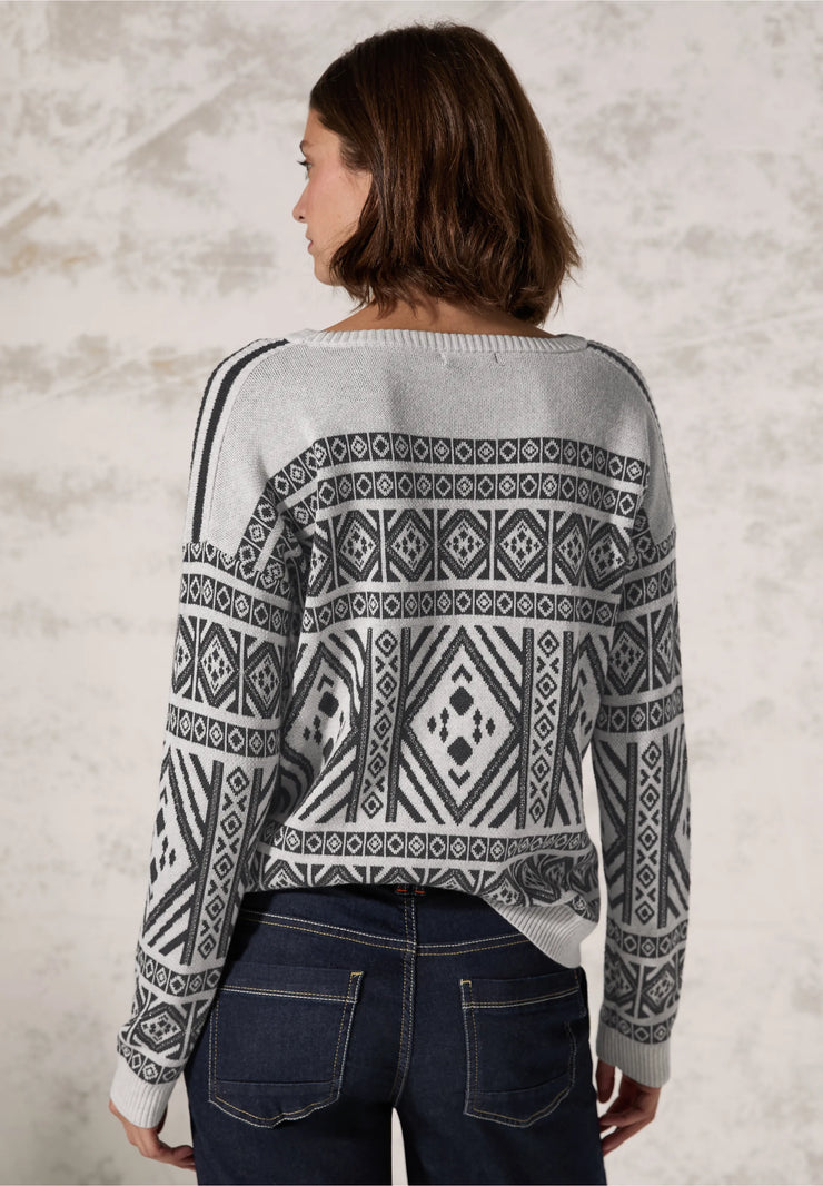 Cecil - Jacquard pullover