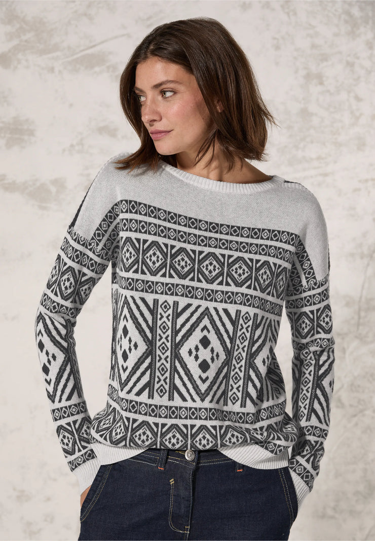 Cecil - Jacquard pullover