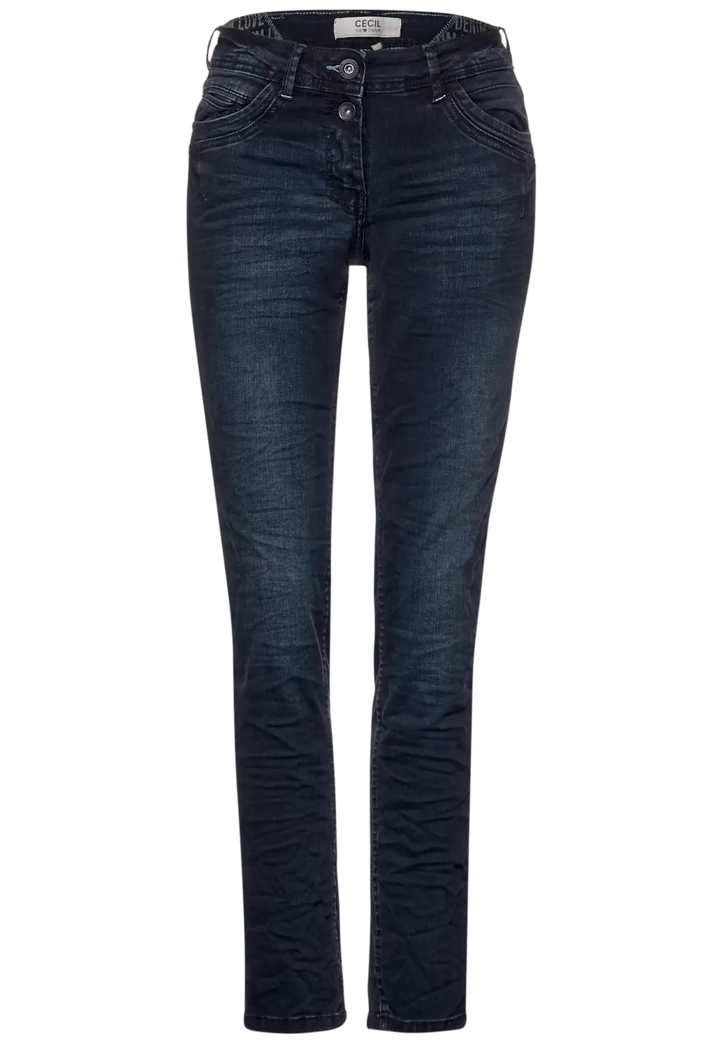 Cecil ladies Jeans in casual fit Style Scarlett 2-button 69