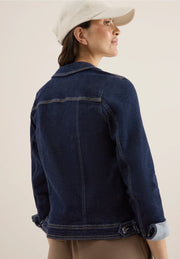 Cecil - Mörkblå jeansjacka