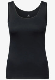 Cecil - Linda svart linne eko bomull