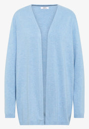 Cecil - Ljusblå kofta i bomull viskos