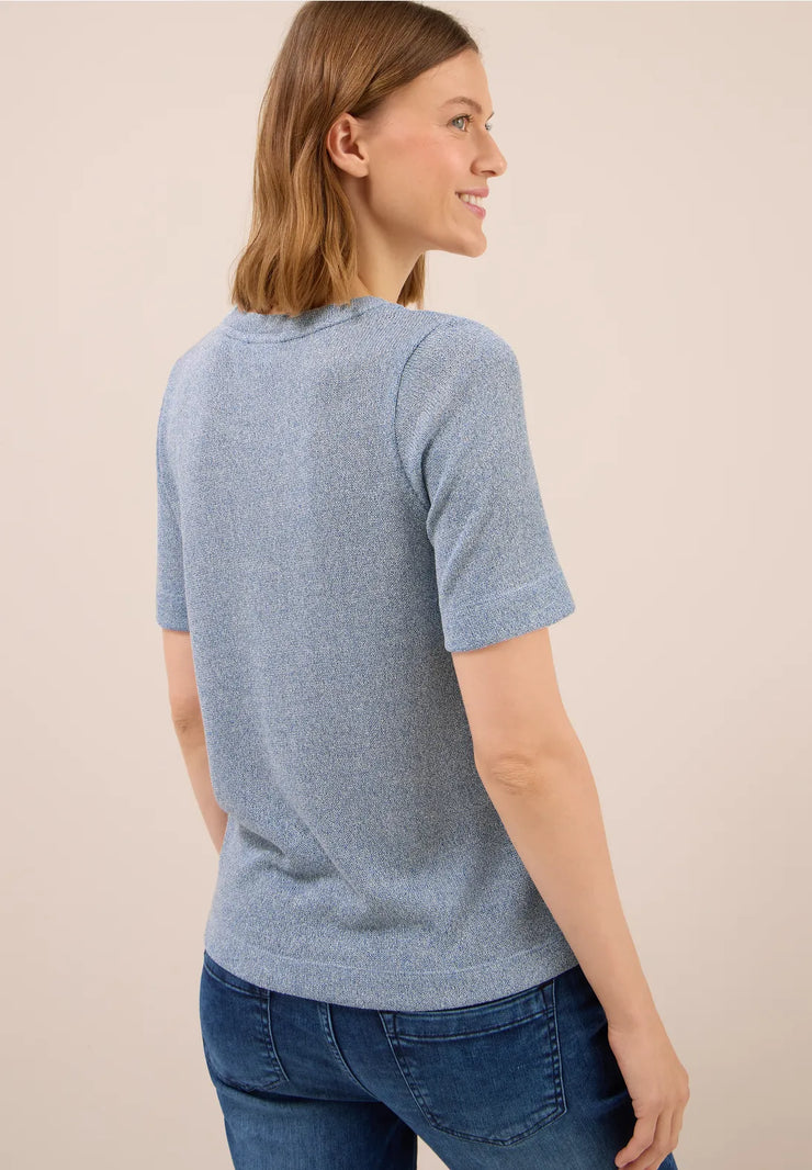Cecil - Ljusblå t-shirt
