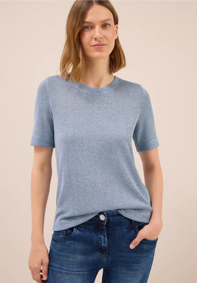 Cecil - Ljusblå t-shirt