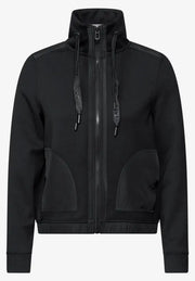 Cecil - Materialmix sweatjacket