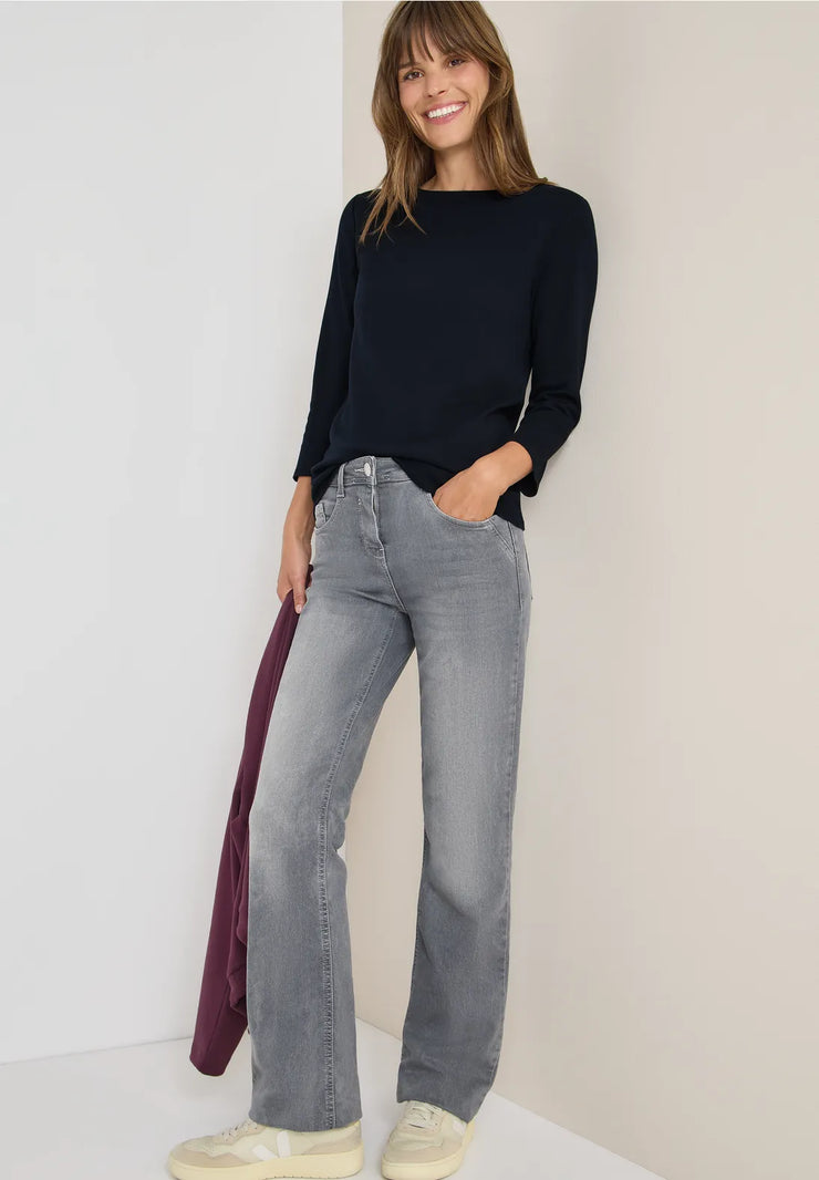 Cecil - Båtringad bastopp eko bomull