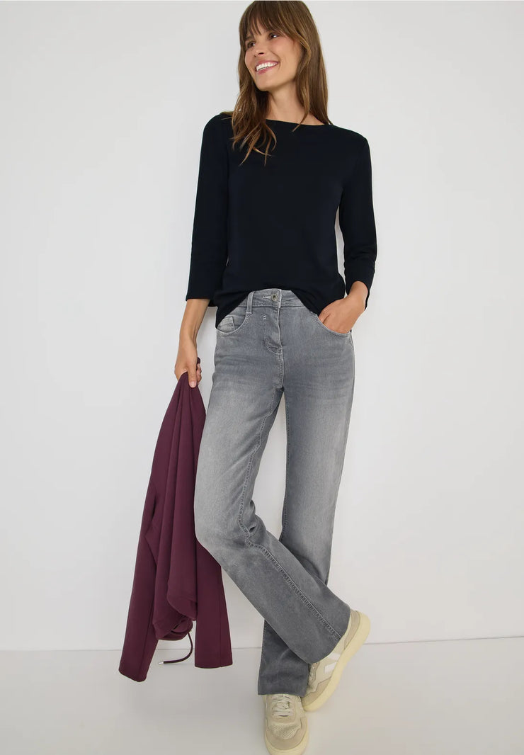 Cecil - Båtringad bastopp eko bomull