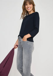 Cecil - Båtringad bastopp eko bomull