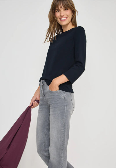 Cecil - Båtringad bastopp eko bomull