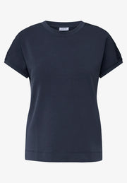 Cecil - Mörkblå t-shirt silk touch