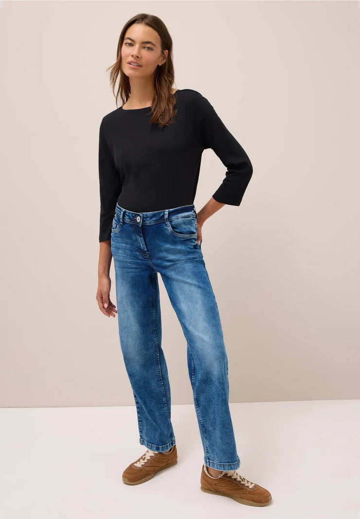 Cecil - Neele vida jeans hög midja
