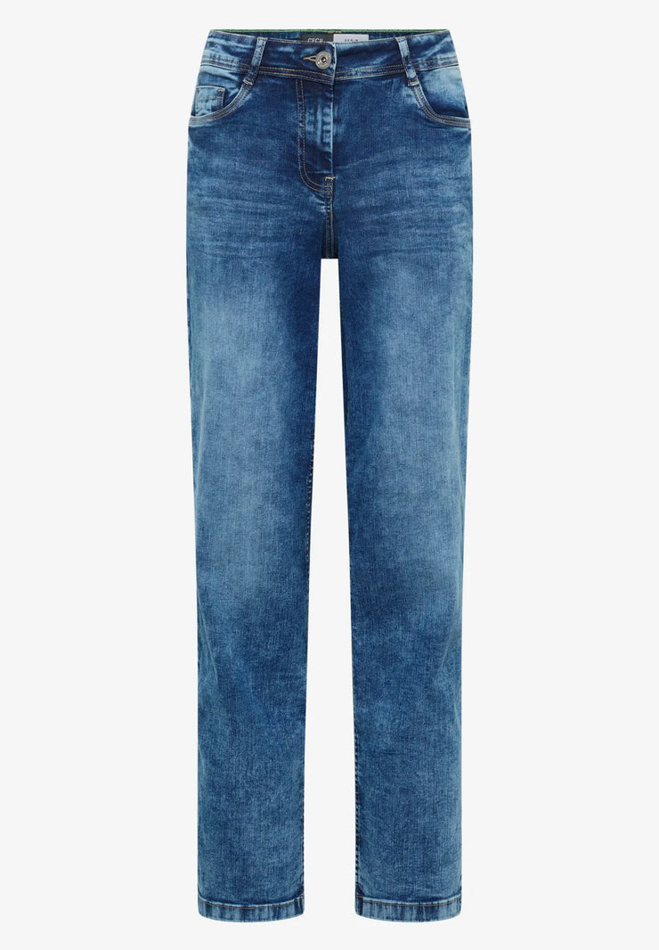 Cecil - Neele vida jeans hög midja