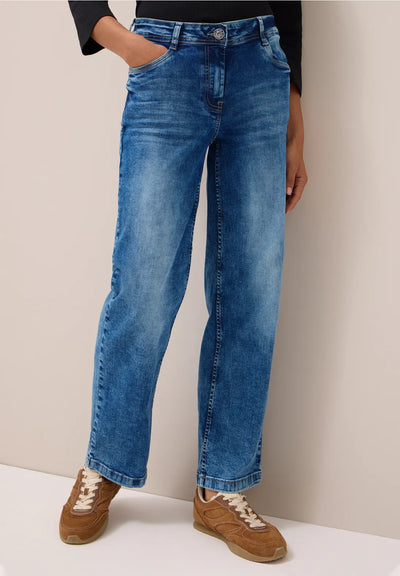 Cecil - Neele vida jeans hög midja