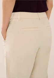 Cecil - Neele beige byxa i manchester