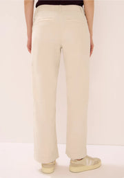 Cecil - Neele beige byxa i manchester