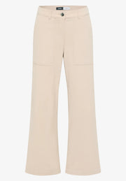 Cecil - Neele beige byxa i manchester