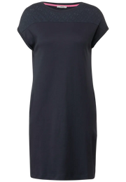 Cecil - Mörkblå t-shirtklänning