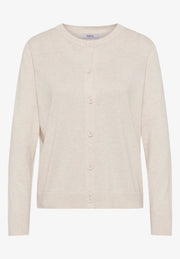 Cecil - Beige kofta med knappar