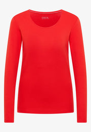Cecil - Pia långärmad topp eko bomull