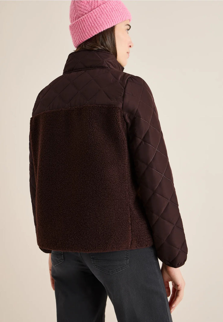 Cecil - Quiltad teddyjacka