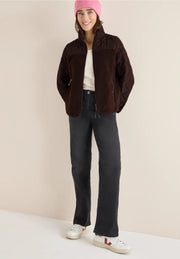 Cecil - Quiltad teddyjacka