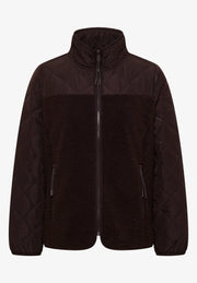 Cecil - Quiltad teddyjacka