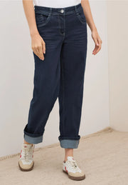 Cecil - Neele raka jeans hög midja
