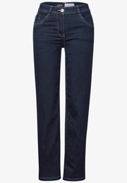 Cecil - Neele raka jeans hög midja