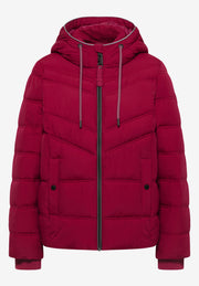 Cecil - Röd täckjacka