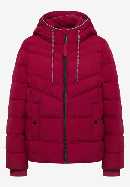 Cecil - Röd täckjacka