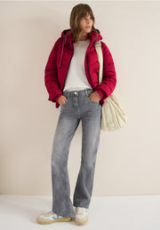 Cecil - Röd täckjacka