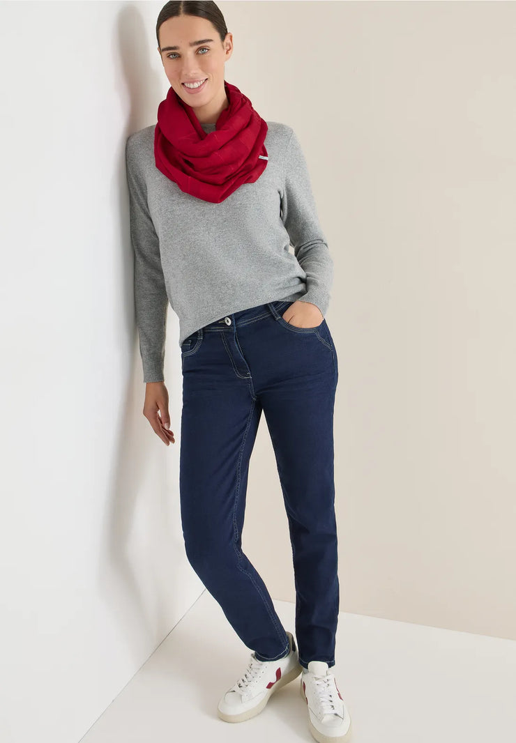 Cecil - Röd tubscarf