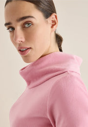 Cecil - Rosa smalrandig manchestertopp