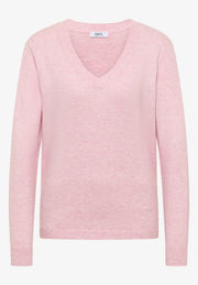 Cecil - Rosa V-ringad tröja