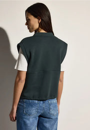 Cecil - Grön sweatshirt väst
