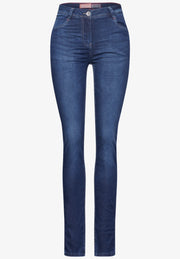 Cecil - Vicky jeans med hög midja