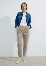 Cecil - Tracey beige byxa