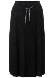 Cecil - Svart plisserad kjol