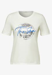 Cecil - The Sea T-shirt med tryck